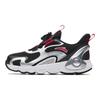Anta Kids Non-Slip Durable Low-Top Running Shoes Kids Sneakers Black Silver Red A312339950-1