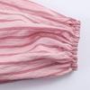 TAOP&ZA Women's Ruffle Stripe Layered Shirt - Spring 2026 Arrival