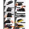 Glänzende Silberfarbe Fernschlüssel Schutzhülle Schlüsselklingen Für Porsche Cayman Cayenne Carrera 911 / 997 Panamera 970 Boxster 981