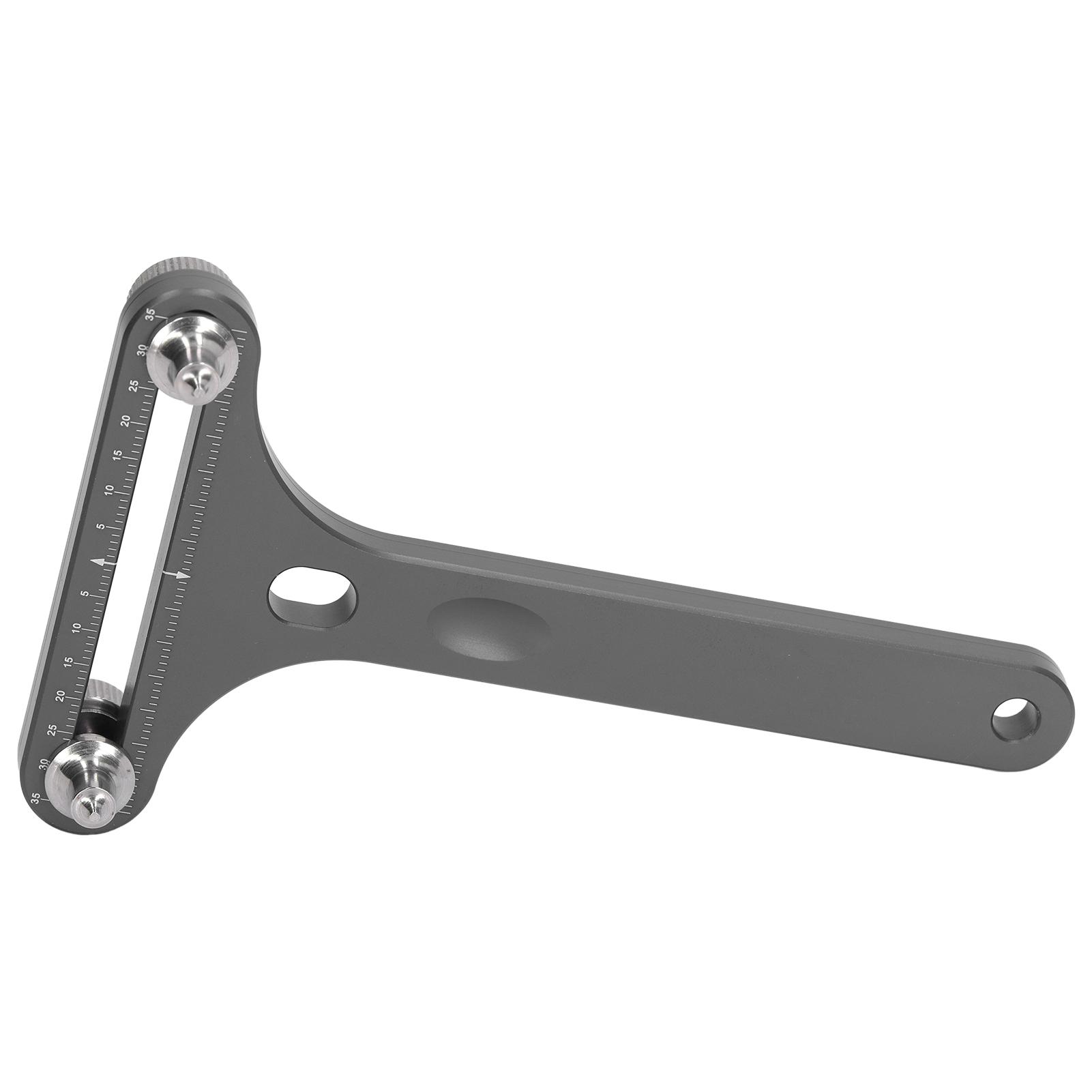 

Открыватель корпуса часов 2-контактный Т-образный гаечный ключ Съемник задней крышки Держатель механизма Инструмент для ремонта Красный серый