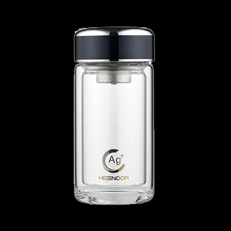 Xinuo XN-1910 Double-Layer Borosilicate Glass Tea Cup with Titanium Filter