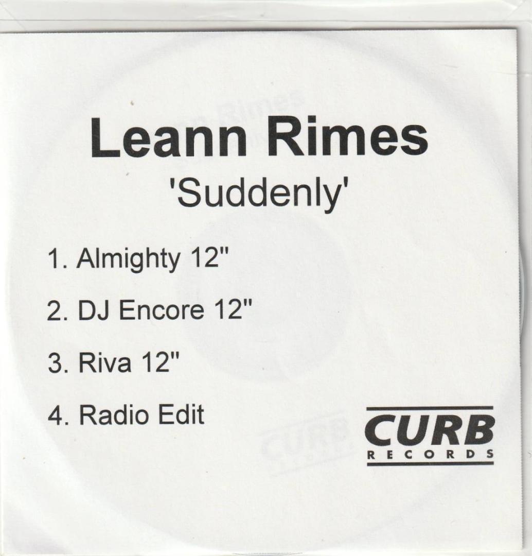 

[USED] LeAnn Rimes Suddenly (REMIXES) UK Edition Rare CD