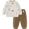 Minibala Unisex Kids' Long-Sleeve Sweatshirt & Pants Set
