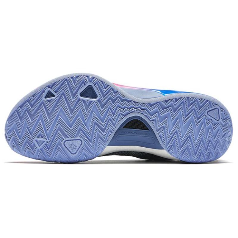 Anta GH5 Cushioning, Breathable, Lightweight, Rebound Low Top Basketball Shoes Men's Black Red Blue Sneakers 912421115-1