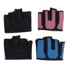 Gym Fitness Four-Finger Half Finger Gloves Silicone Workout Glove Pull Up Power Weight Lifting Grips Hand Plam Protector