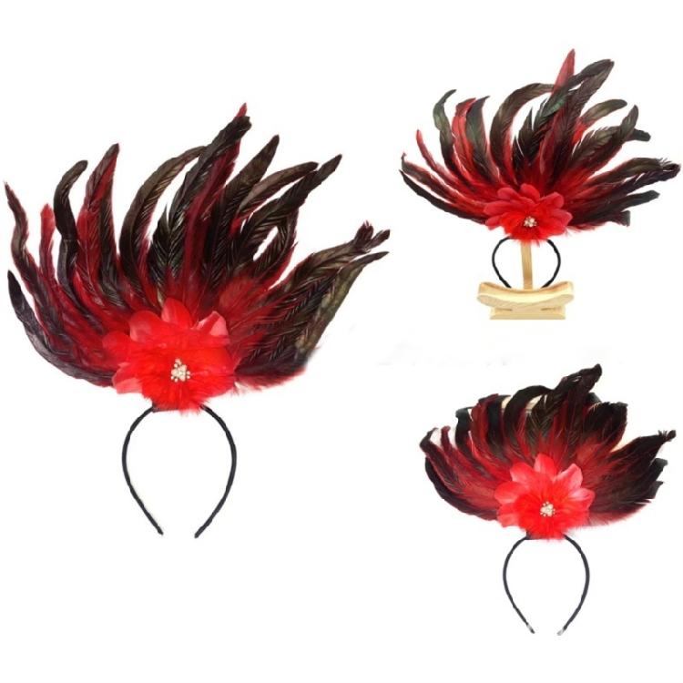 Modern Feather Hairband Fashionable Headband Festival Hair Decoration for Women Adds Elegance To Any Outfit or Event