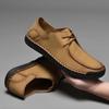 Brand Autumn Retro Loafers Men's High Quality Loose Men's Shoes Large Size 38-46 Casual Shoes Outdoor Comfortable Hiking Shoes