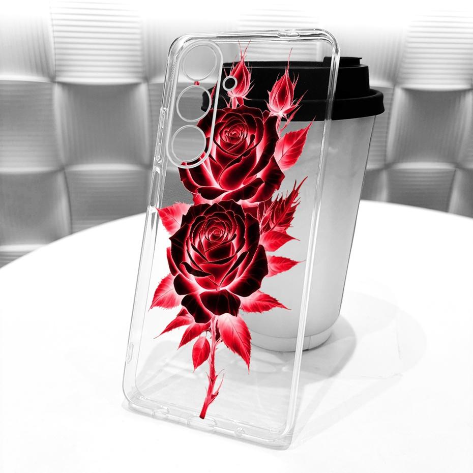 Clear TPU Case For Samsung Galaxy S25+ S25 5G Newest Style Phone Cases For Samsung S 25 S25 Plus Soft Silicone Covers Bumpers