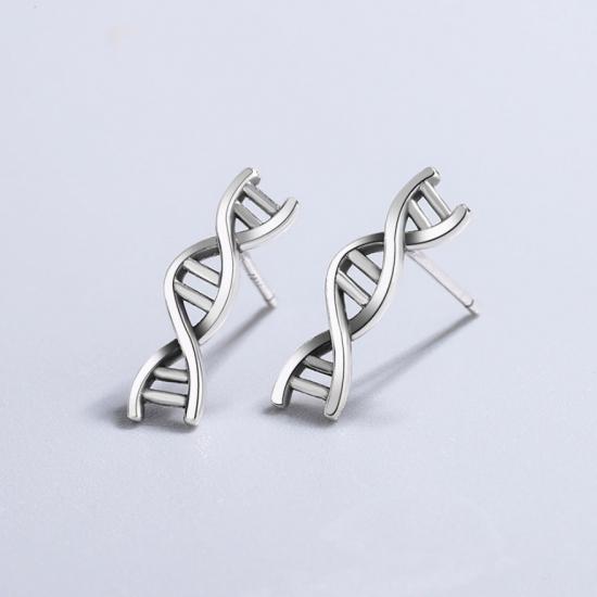 VENTFILLE 925 Sterling Silver Geometry Zircon Hoop Earring for Women Design Classic Office Jewelry Birthday Gift Dropshipping