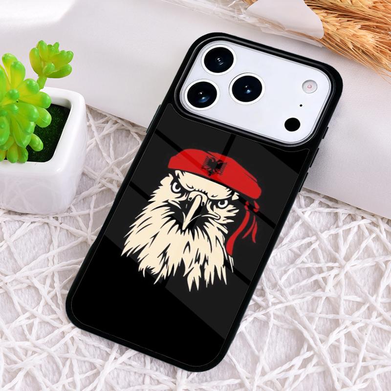 Albania Albanians Flag Phone Case for iPhone 17 Air 16 15 11 12 14 13 Pro Max Shockproof Cover