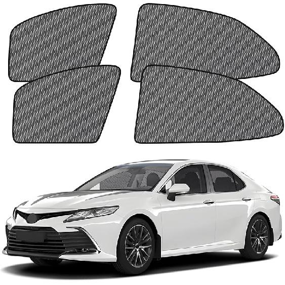 XCBYT Car Window Shade For -2024 Toyota RAV4 Window Covers Side Window Sun Shade Car Window Shade For Baby With Breathable Mesh Ulate Heat And UV For