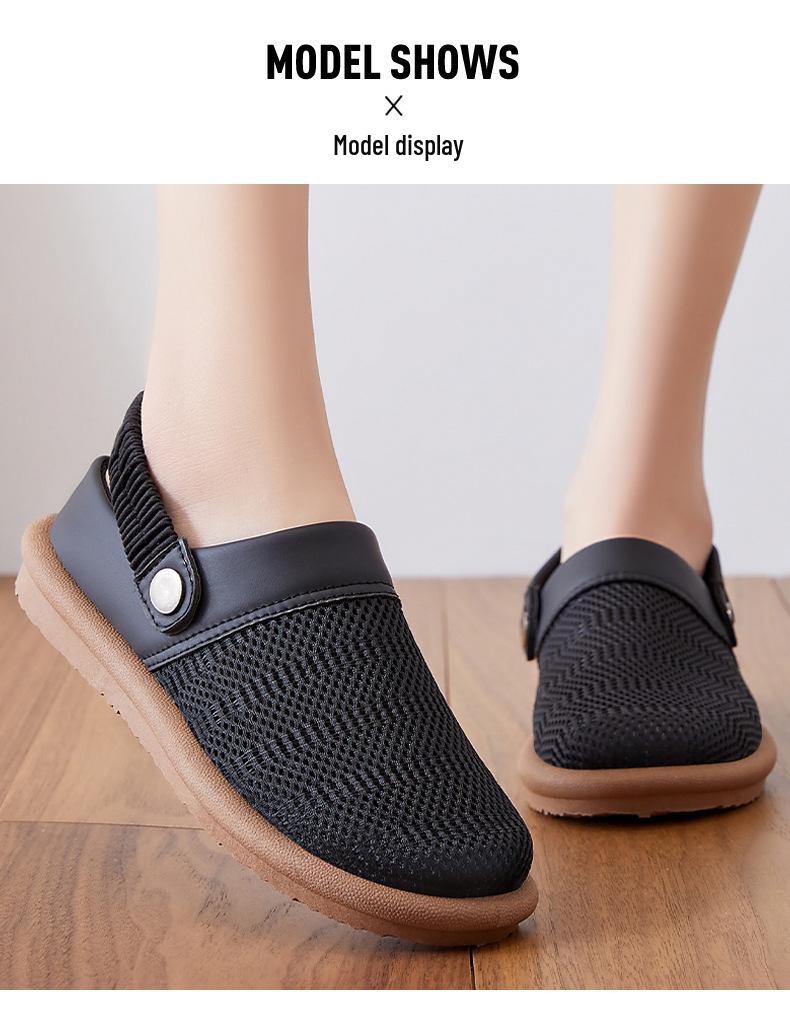Women's Custom Breathable Slip-On Slippers - Casual Outdoor Comfort Shoes