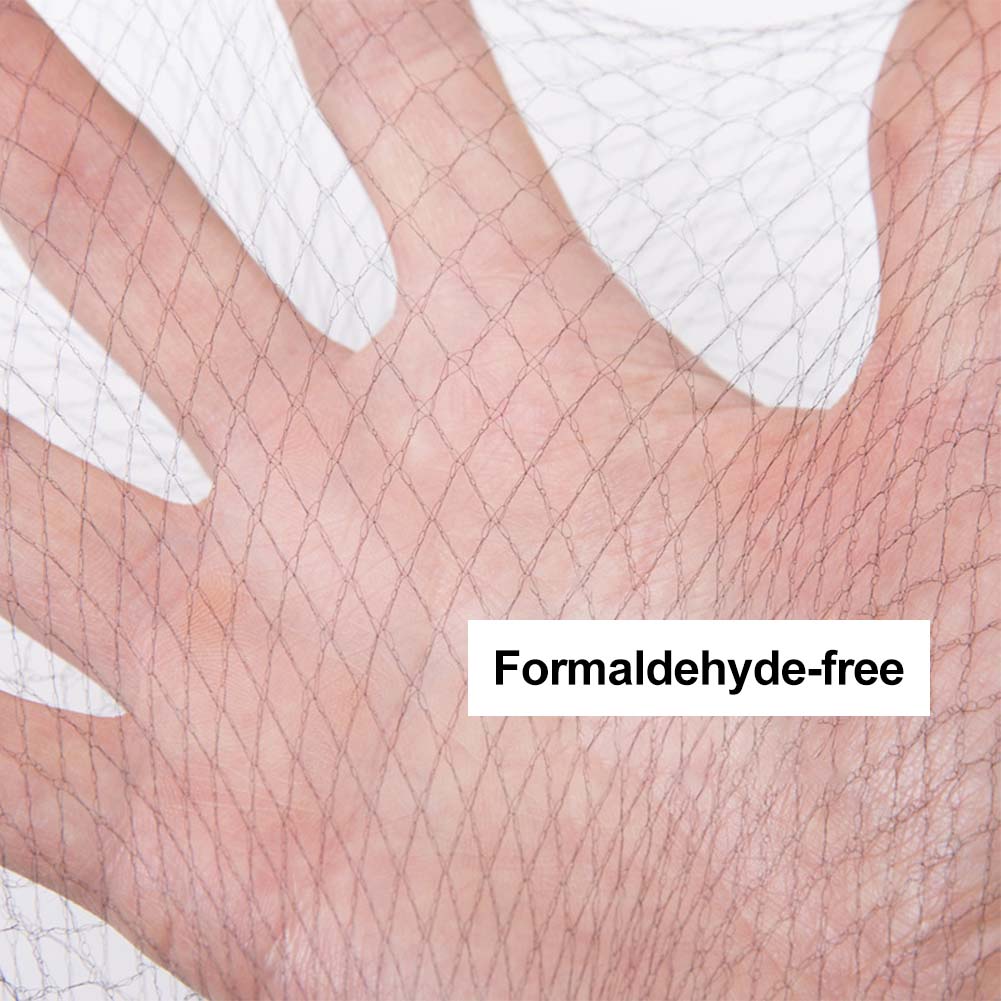 Hairnets Invisible Soft Disposable Hair Net Ballet Dance Bun Hair Cover Hair Nets Elastic Edge Mesh Hair Styling