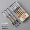 Penna a Inchiostro Nero Tianzhu Asciugatura Rapida, Tubo a Ago Completo 0,5 mm, Ricaricabile, Rossa, Ideale per Studio ed Esami - Prodotto Originale 31884