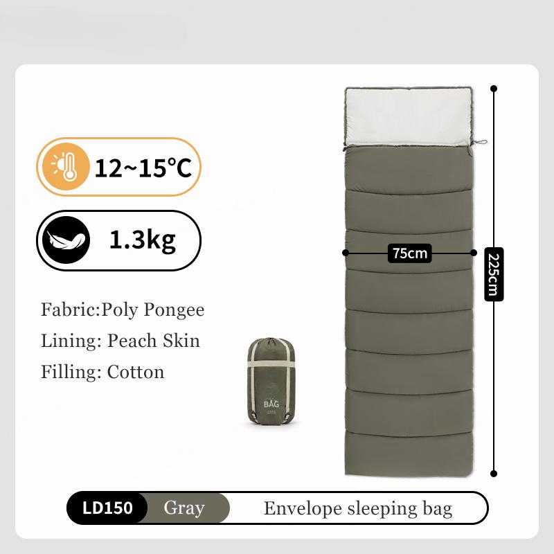 

Спальный мешок сверхлегкий водонепроницаемый спальный мешок одеяло портативный конверт спальный мешок кемпинг спальный мешок