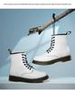 Men's Large-Size European Style Two-Layer Cowhide Martin Boots for Workwear and Casual Wear