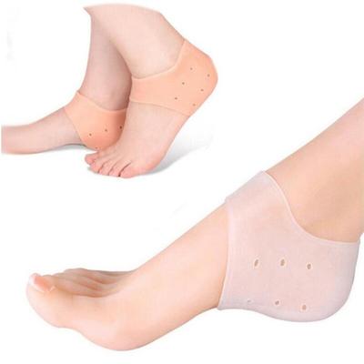 2 PCS Silicone Heel Protector Protective Sleeve Heel Spur Pads for Relief Plantar Fasciitis Heel Pain Reduce Pressure On Heel