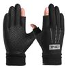 Windproof Suede Gloves Keep Warm Full Finger Mittens Soft Winter Warm Gloves  Outdooor