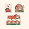 Mm Milchbonbon Weihnachts-Serie Plüsch Blind Box Kreative Actionfigur Puppe Desktop Deko Sammlung Mystery Box Weihnachtsgeschenk