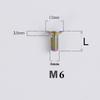 M6*10 12 14 16 18 20-70mm TC4 GR5 Titanium Alloy T30 Torx Flat Countersunk Screw Bolt for Bike Bicycle Road Bike Multiple Colors