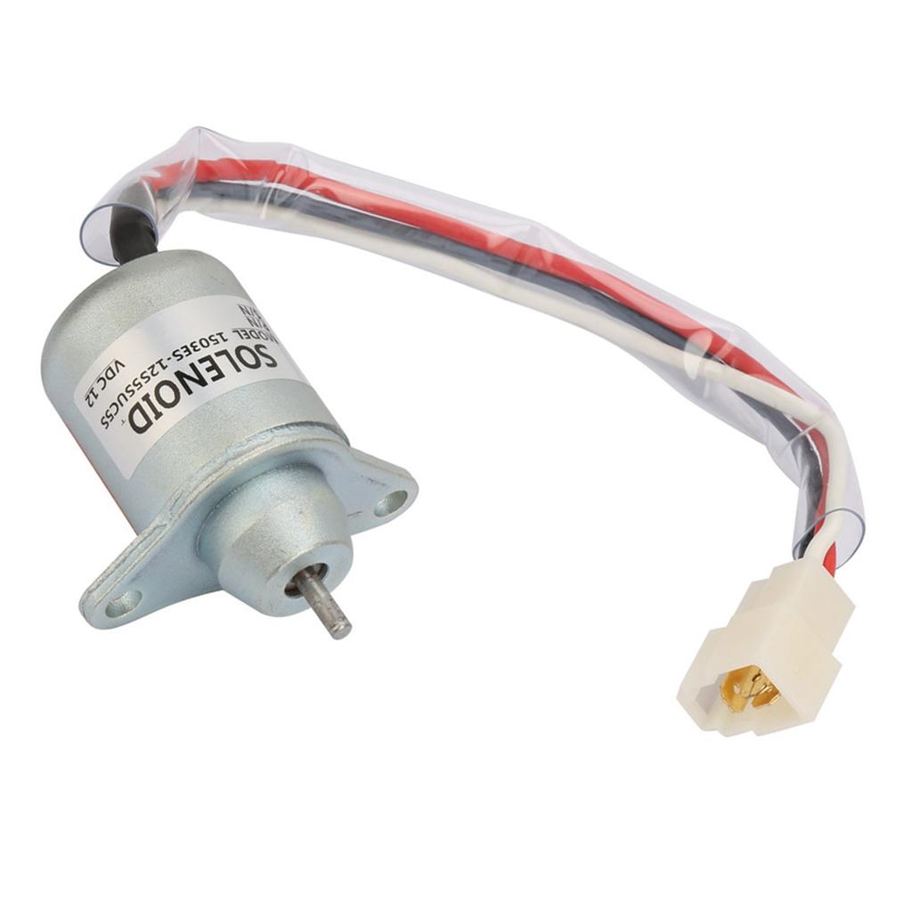 12V Diesel Fuel Engine Shut Off Stop Solenoid Valve Replacement Kit 1503ES 12S5SUC5S