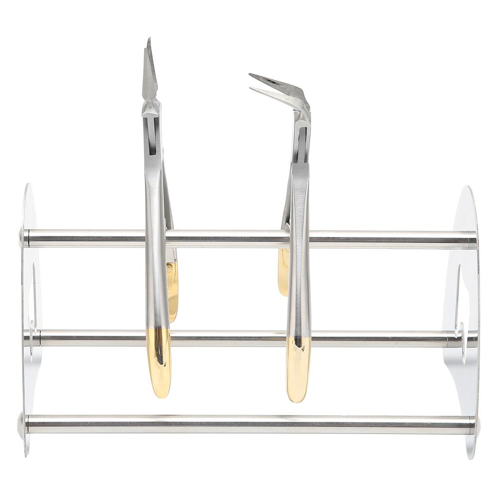 Dental Plier Stand Holder Stainless Steel Orthodontic Plier Scissor Rack Dental Accessory