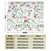 Holiday Festive Christmas Flannel Blankets Soft Throw Blanket for Living Room Travel Pattern Bedspread Sofa Bed Cover
