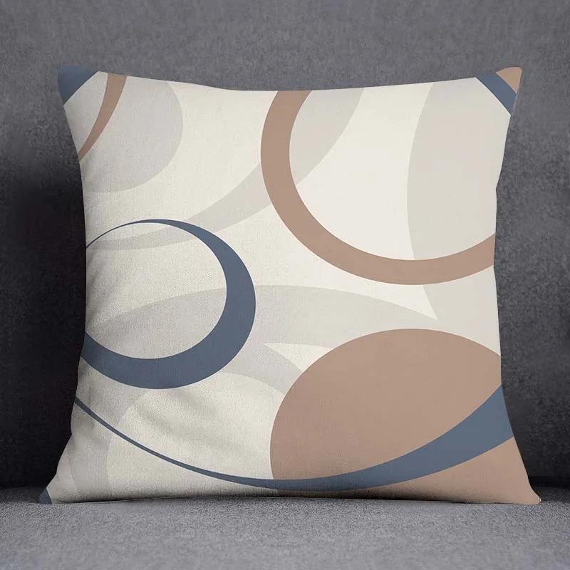 Geometric Pattern Decorative Pillowcase Car Ornaments Office Living Room Home Pillowcase