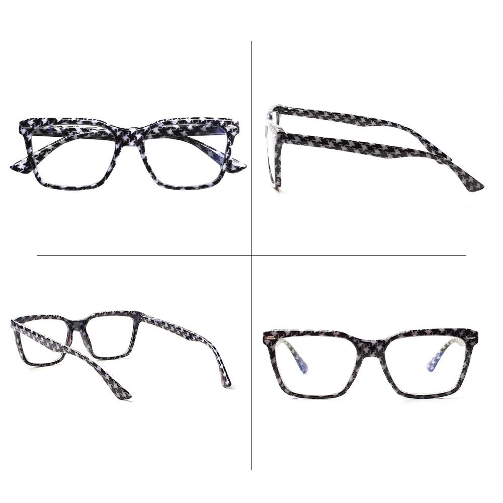 TUREZING Blue Light Blocking Reading Glasses for Women Men Premium Black Series High Quality Prescription Glasses