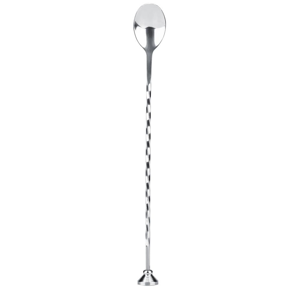 Cocktail Drink Mixer Stainless Steel Stirring Mixing Spoon Ladle Muddler Bar