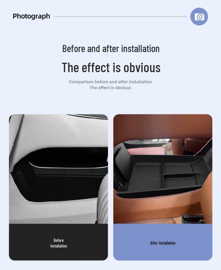 Enhanced Storage Box Divider & Organizer for Geely Galaxy M9 Console