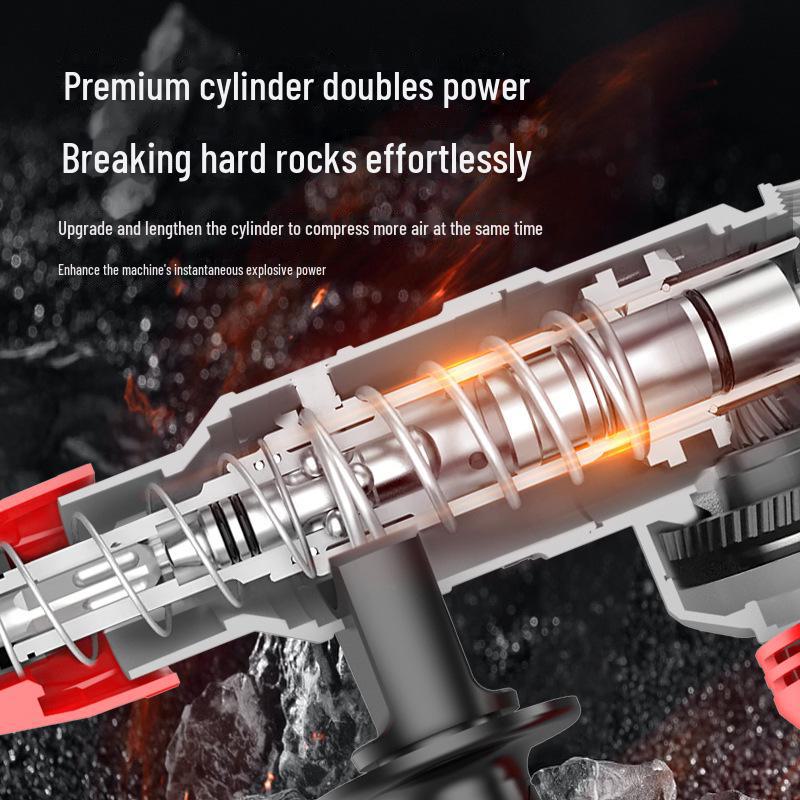 Customizable 26S Multi-Function Electric Drill: Impact Drill, Hammer, Pick – Ideal for Home Use & Concrete Industrial Grade.