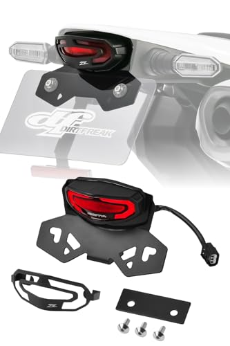 

ZETA RACING CRF250L/RALLY 21-24 LED Line Tail Holder Kit Red Lightweight Waterproof Compact Design Improved Maintenance No Wiring Required Compli