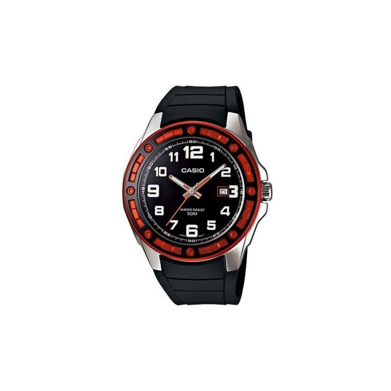 

Casio General Series Quartz Movement Stainless Steel Case Black Dial 50 Meters Waterproof Quartz Movement Resin Strap Japanese and Korean MTP-1347-1AV чорний