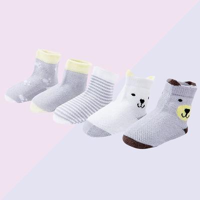 Bevenies Cute Character Neck Socks 5-piece Set, Korean Baby Products