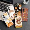 Pumpkin Happy Fall Autumn Soft Phone Case for Xiaomi Poco X5 X6 X7 X8 Pro Max X3 F7 F8 Ultra M8 M7 M6 M5 Redmi 15 15C 14C 13C 12