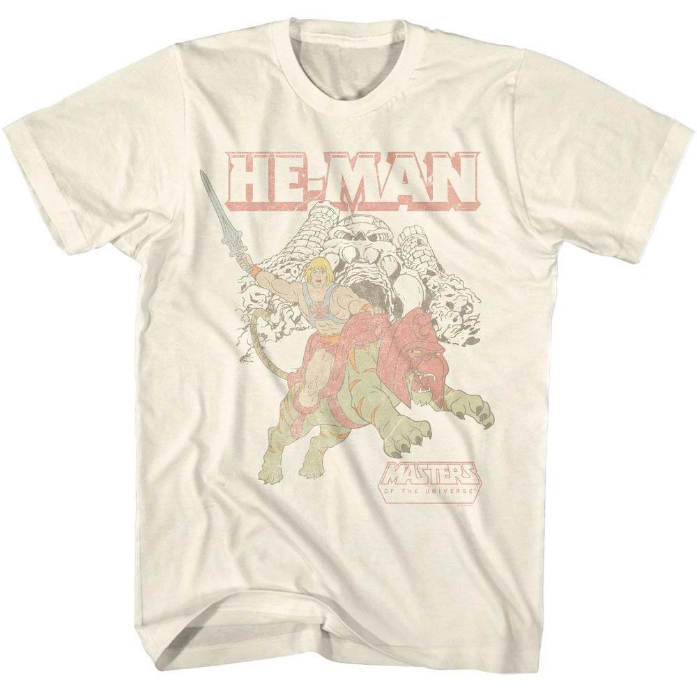 Masters Of The Universe He Man And Battle Cat At Castle Grayskull TV Shirt 110
