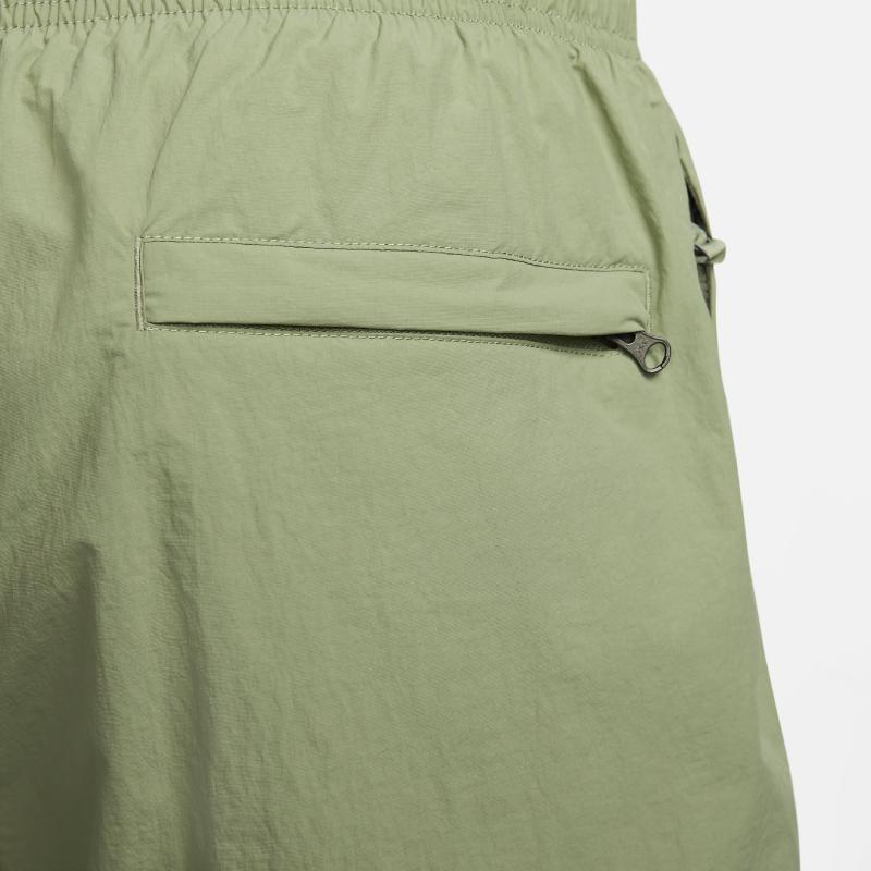 Nike Solid Color Logo Running Casual Shorts Men Bottoms Green DX0750-386