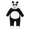 Îmbrăcăminte pentru bebeluși Copii mici cu mâneci lungi, toamnă, iarnă, salopete, costum pentru târât pentru bebeluși, pisică de panda din desene animate