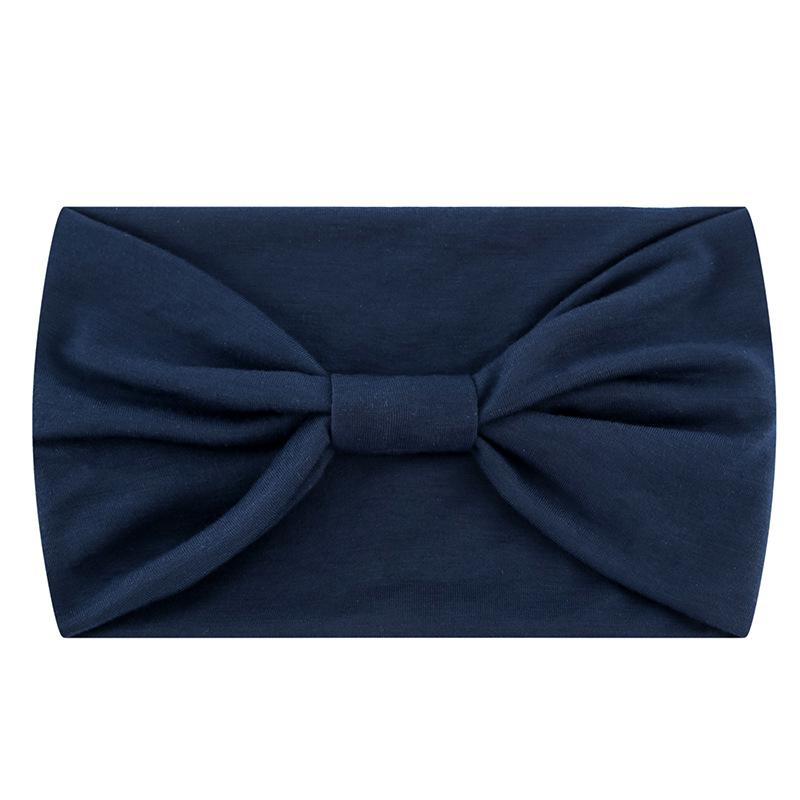 Women's Wide Elastic Sports Headband, Solid Color Yoga Sweatband for Running Workout