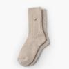 KUME Angora Socks, Beige
