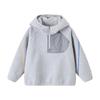 ASK JUNIOR Kids' Colorblock Hooded Pullover Sweatshirt