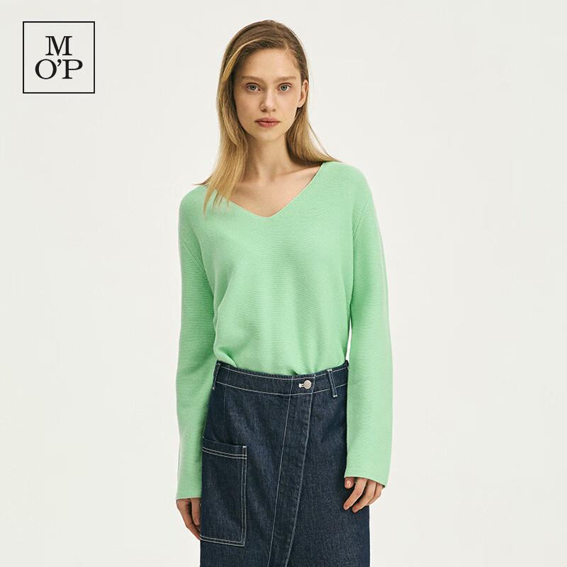 Marc O'Polo Women's V-Neck Loose Fit Knit Pullover