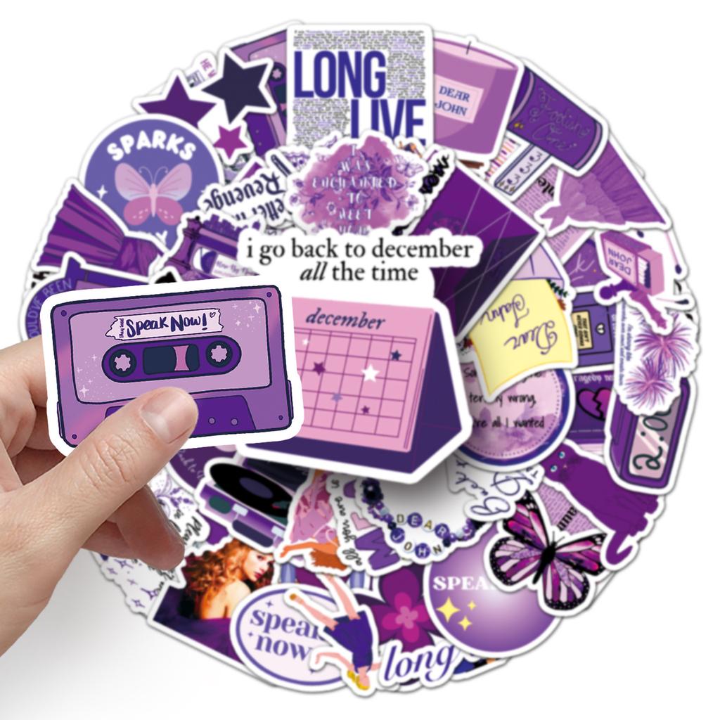 50 Taylor Albums Speak Now Personalized Creative DIY Suitcase Mobile Phone Case Computer Stickers