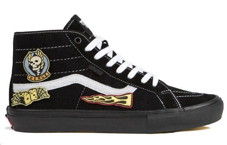 Sk8 Elijah Berle X Sk8 Skate Vans-Hi Decon 'Black' VN0A5KYBBKA
