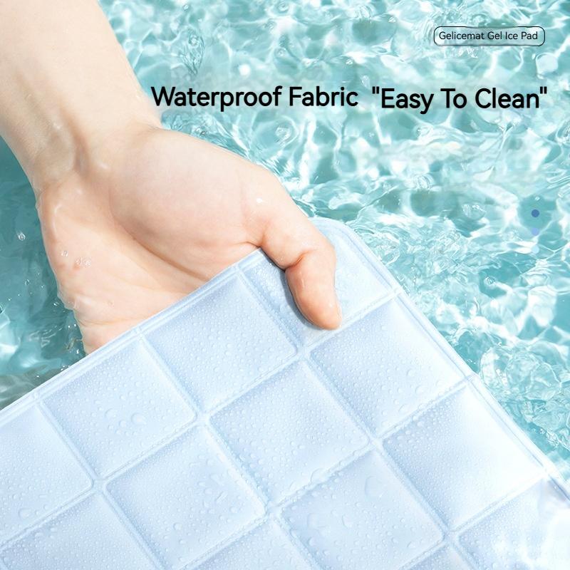 Summer Cooling Pet Ice Pad Cool Sleep Mat for Dogs Cats Breathable Chill Cushion Cat Mat Dog Cooling Bed Kennel for Hot Weather