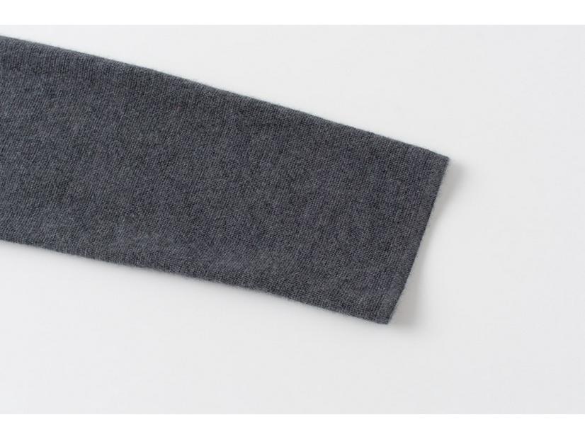 100% Pure Cashmere Thickened Crew Neck Single-Breasted Cardigan—Casual Autumn/Winter Fashion Sweater