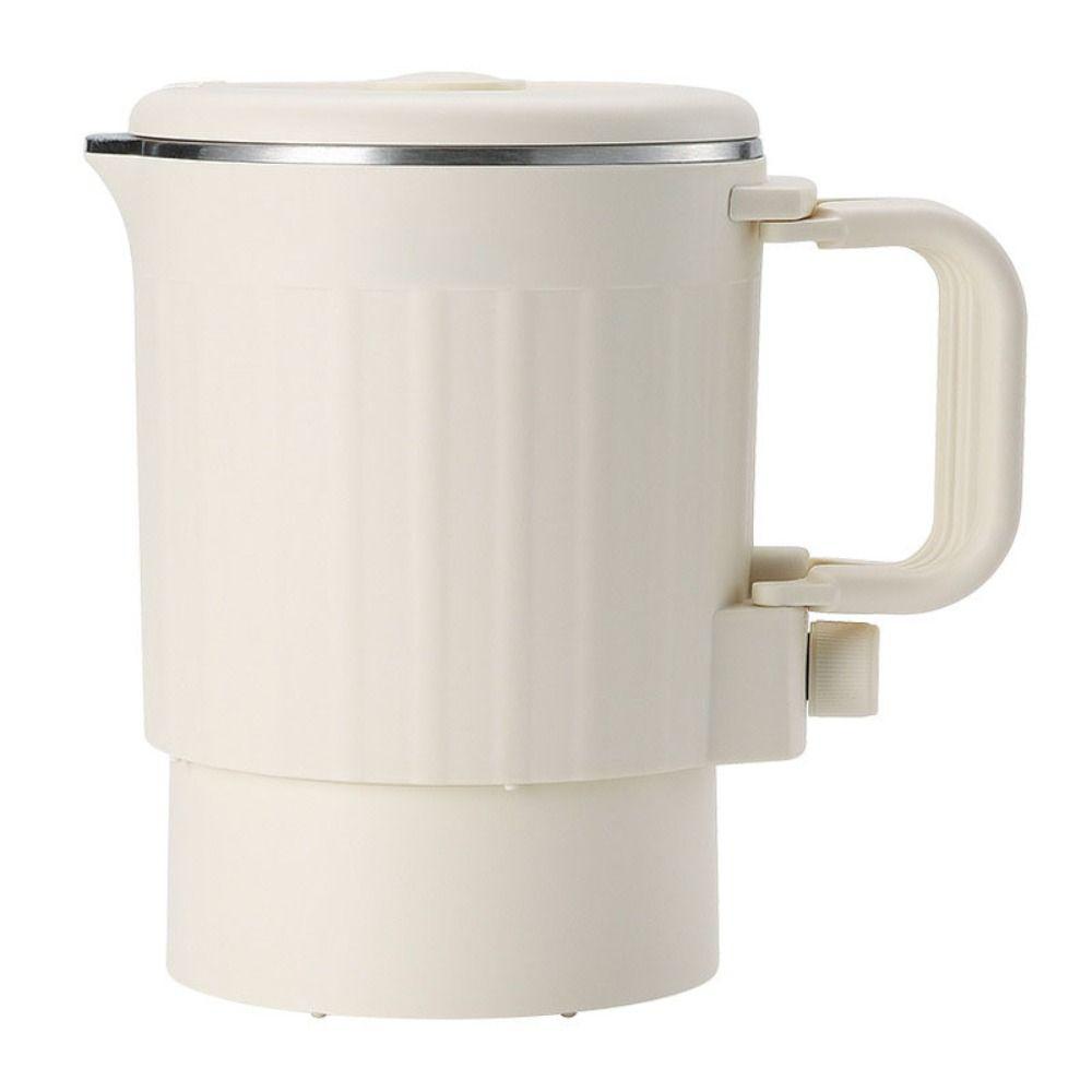 Portable 800ML Electric Kettle 2-in-1 304 Stainless Steel Mini Kettle Foldable Household Kettle