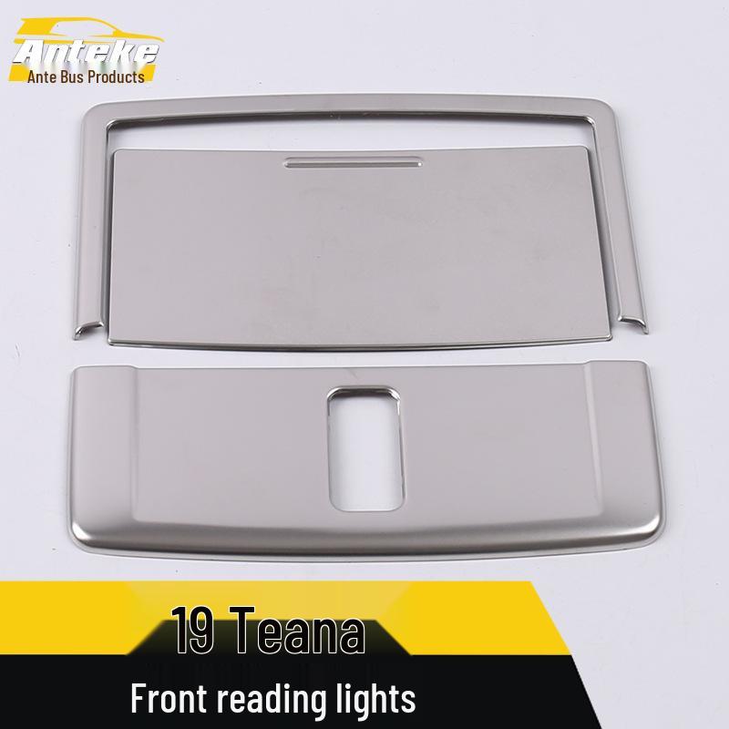 Sylphy Front Row and Center Console Reading Light Frame Cover Accessories
