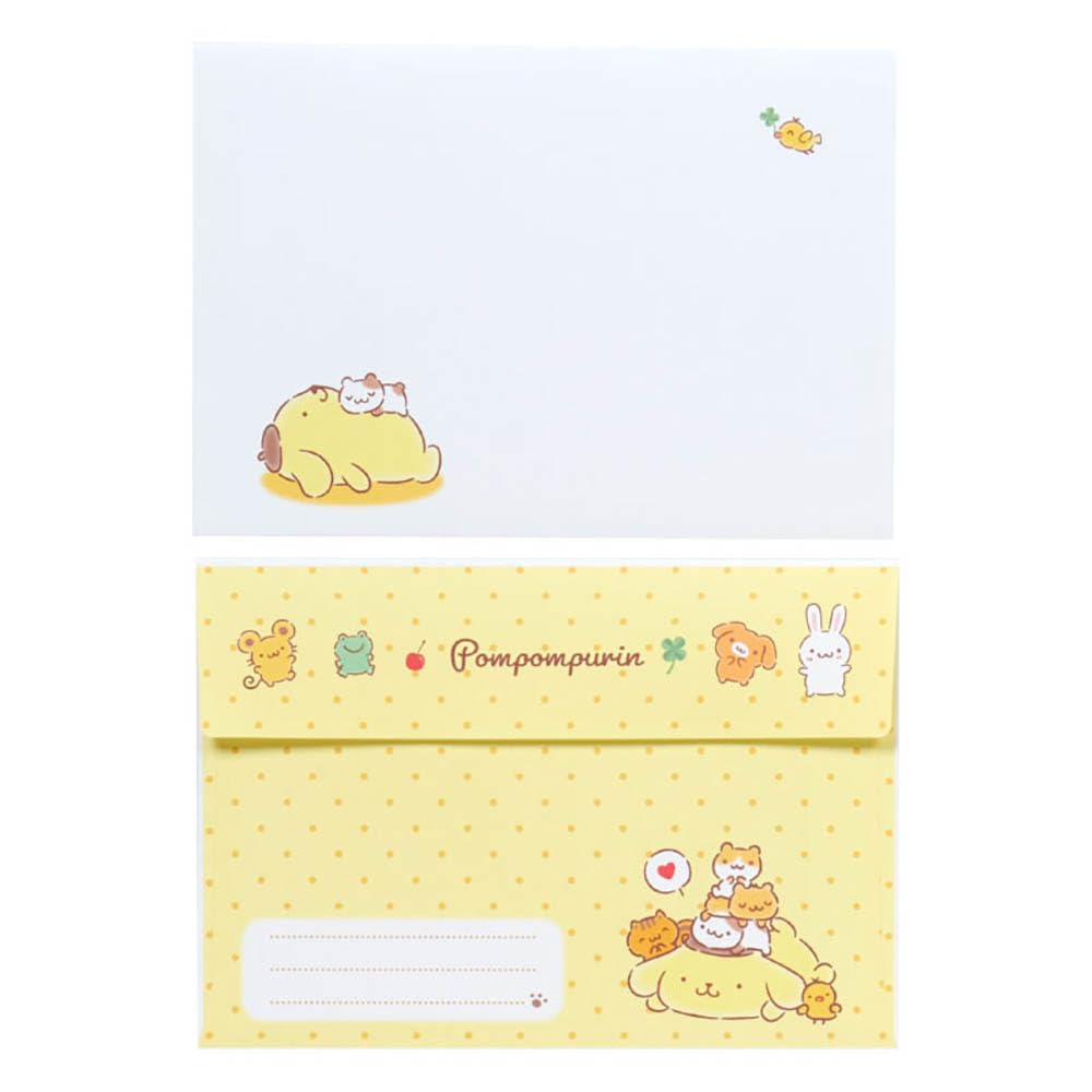 Sanrio Character Shape Letter Set Pompompurin Approximately width 16 x depth x height 22cm 493881 Package 0.8